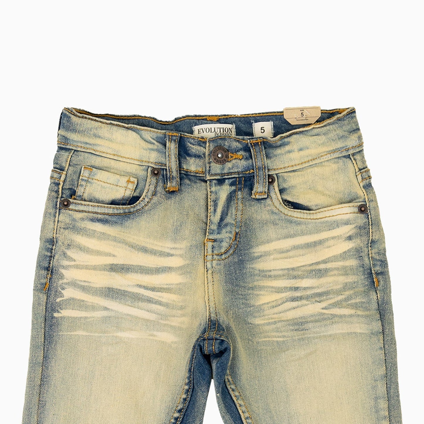 Kid's Little Tuff Denim Slim Jean Pant