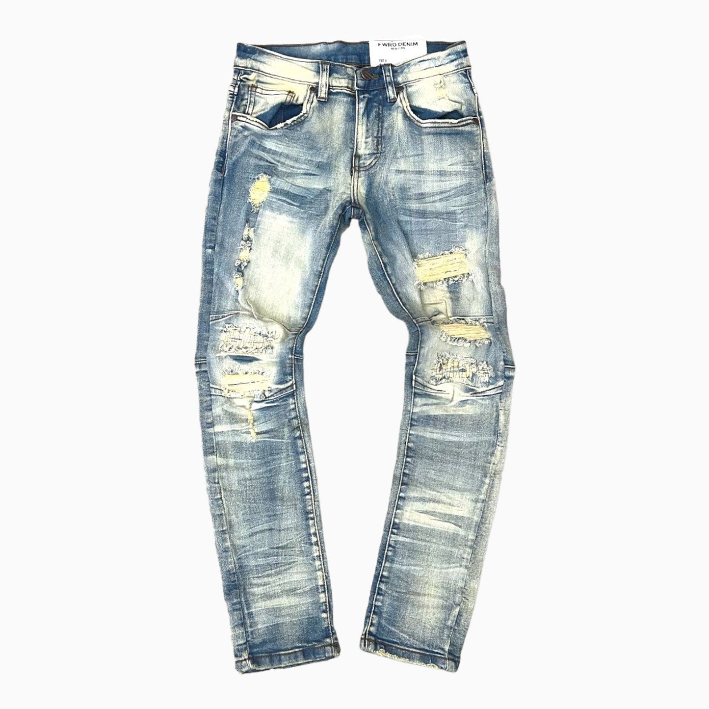 Kid's Washed Up Denim Jeans Pant