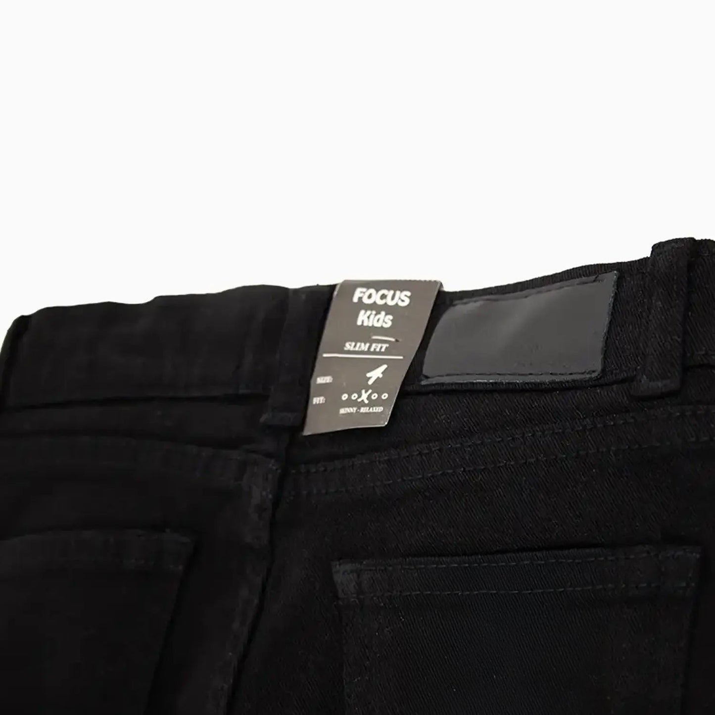 Kid's Cargo Distre Stacked Denim Pant