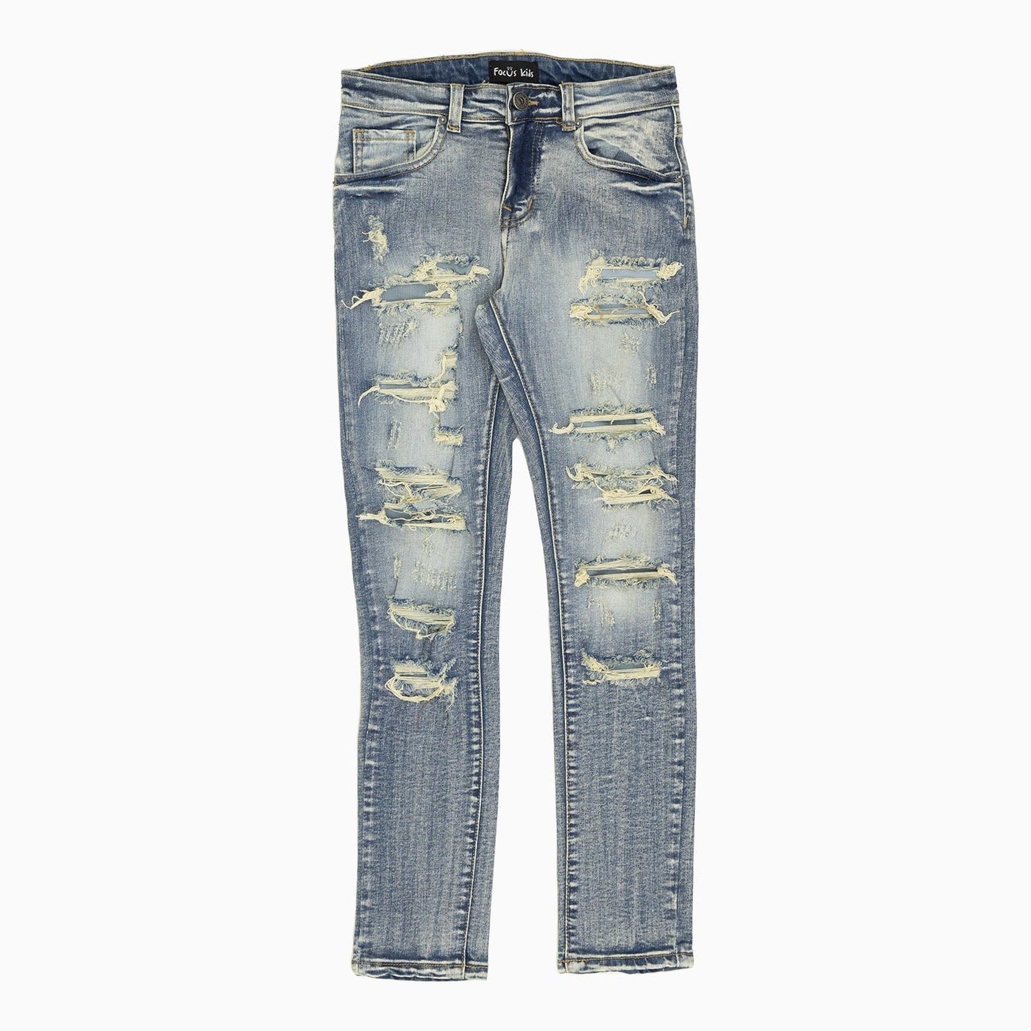 Kid's Rip + Repair Denim Skinny Pant
