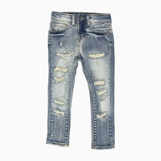 Kid's Rip + Repair Denim Skinny Pant