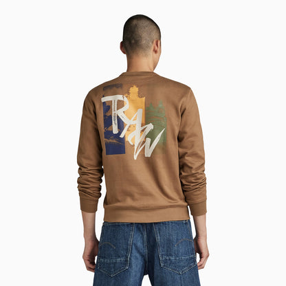 Men's Flight Deck Back Graphic Sweatshirt