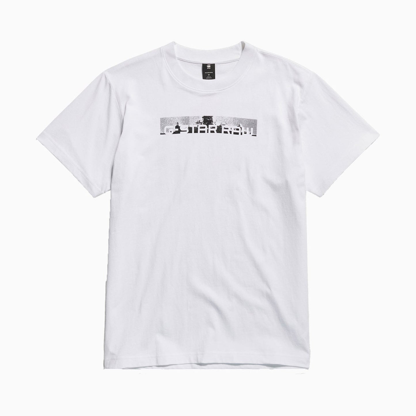 Men's Flight Deck Back Graphic Loose T-Shirt