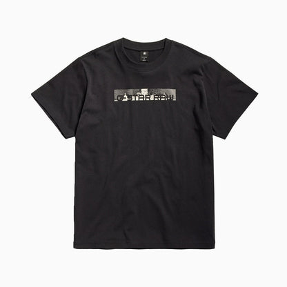 Men's Flight Deck Back Graphic Loose T-Shirt