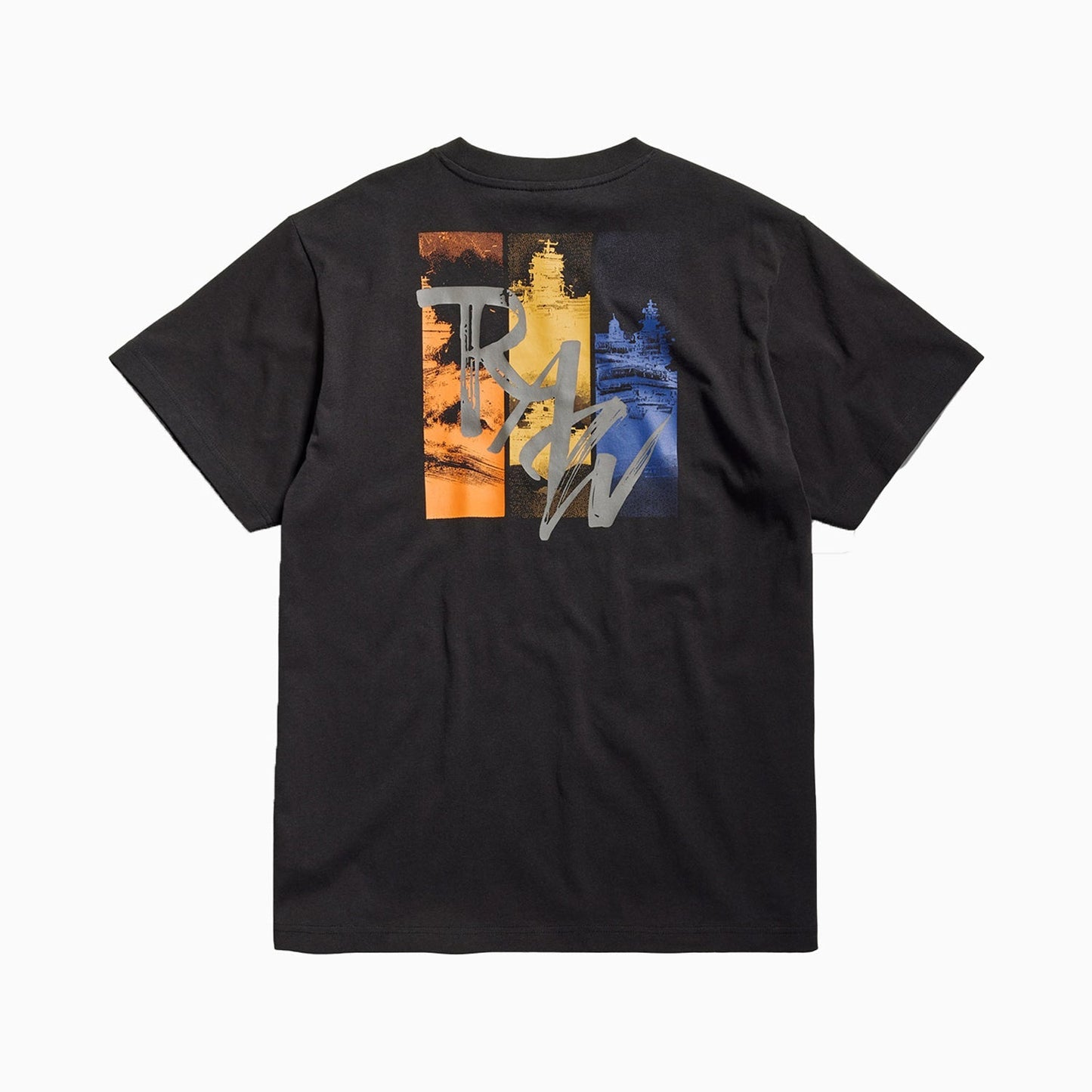 Men's Flight Deck Back Graphic Loose T-Shirt