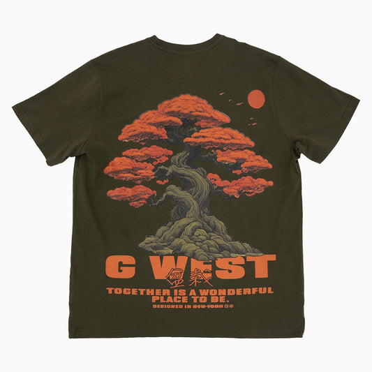 Men's Bonsai Tree Short Sleeve T Shirt
