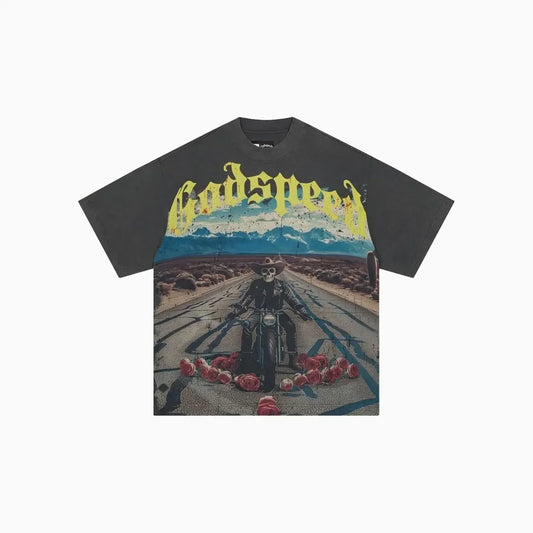Men's Long Lonely Road Short Sleeve T-Shirt