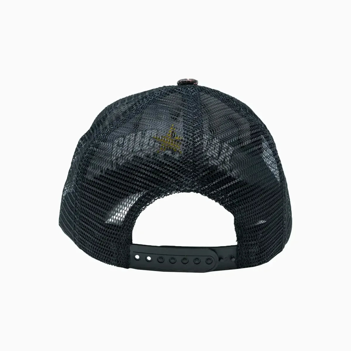 Goat Brown Leather Trucker Hat