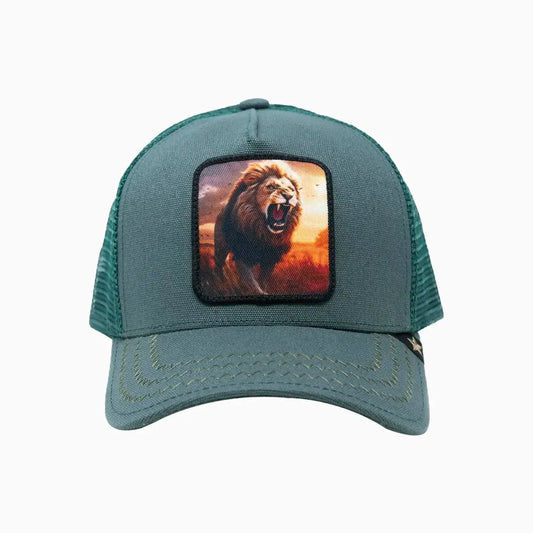 Lion Jade Trucker Hat