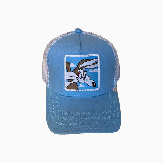 The Cartoon Light Blue Trucker Hat