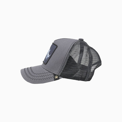 The Charcoal Rhinoceros Animal Trucker Hat