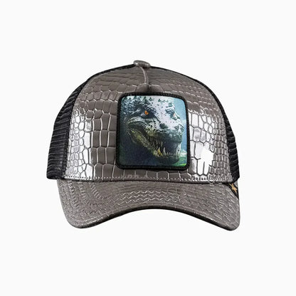 The Predator Leather Trucker Hat