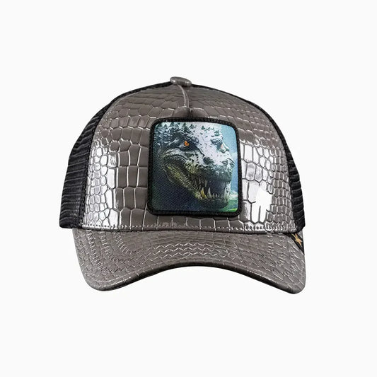 The Predator Leather Trucker Hat
