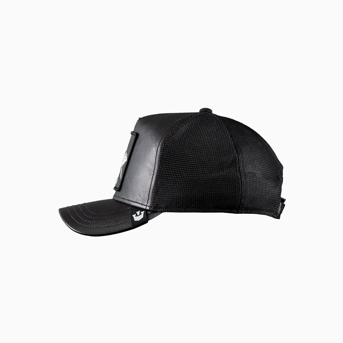 RAGE Leather Shark Trucker Hat