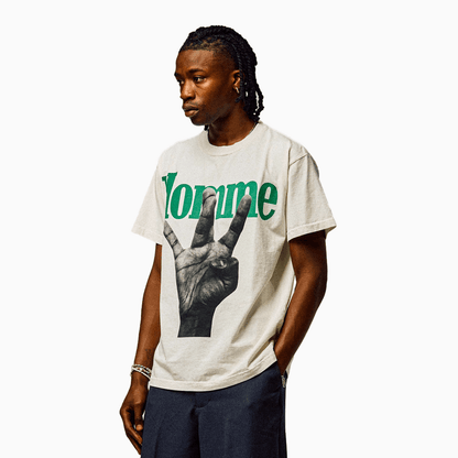 Men's Twisted Fingers Short Sleeve T-Shirt