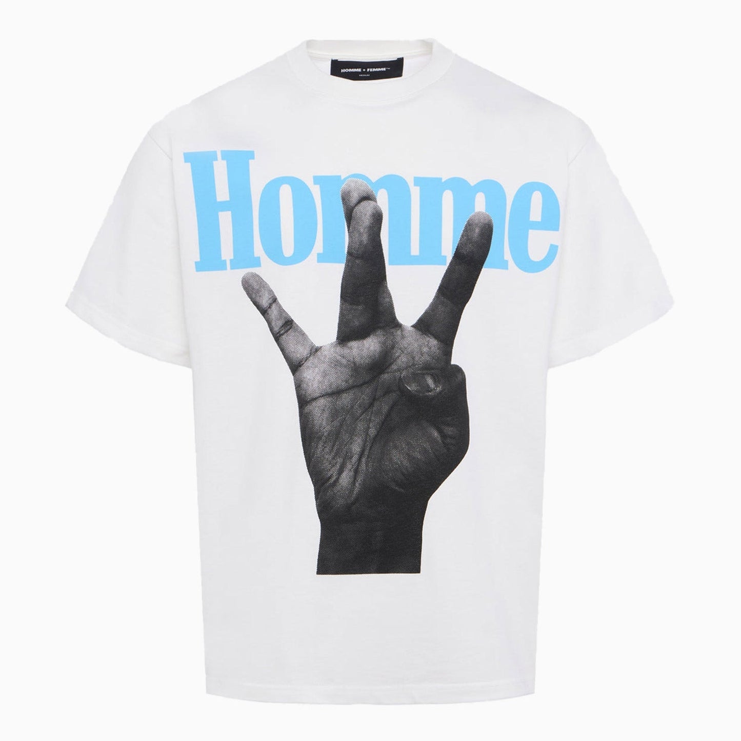 Men's Twisted Fingers Short Sleeve T-Shirt