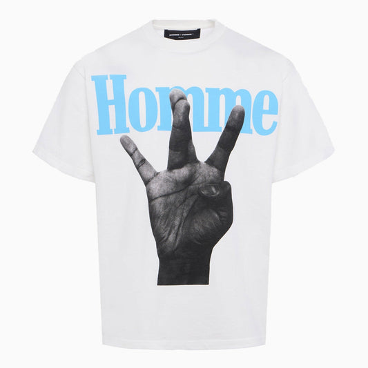 Men's Twisted Fingers Short Sleeve T-Shirt