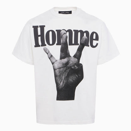 Men's Twisted Fingers Short Sleeve T-Shirt