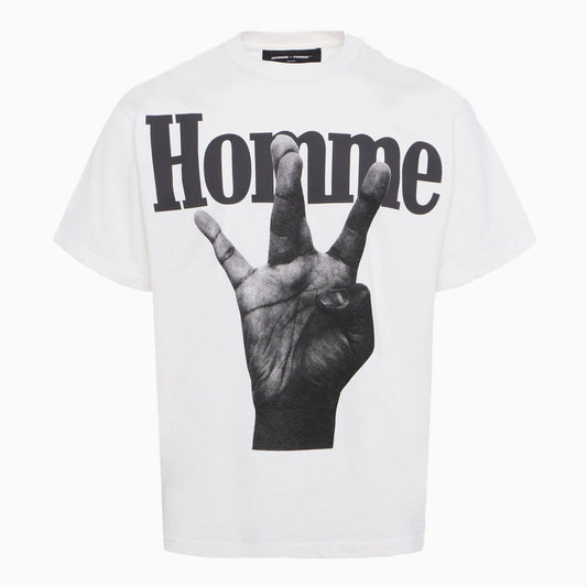 Men's Twisted Fingers Short Sleeve T-Shirt