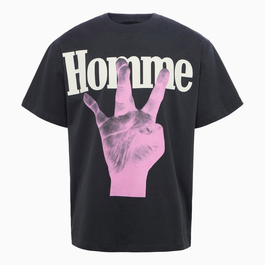 Men's Twisted Fingers Short Sleeve T-Shirt