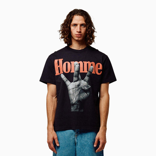 Men's Twisted Fingers T Shirt With Infrared