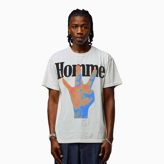 Men's Twisted Fingers T Shirt With Infrared