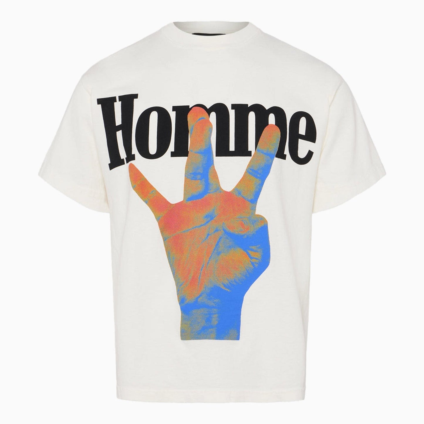 Men's Twisted Fingers T Shirt With Infrared