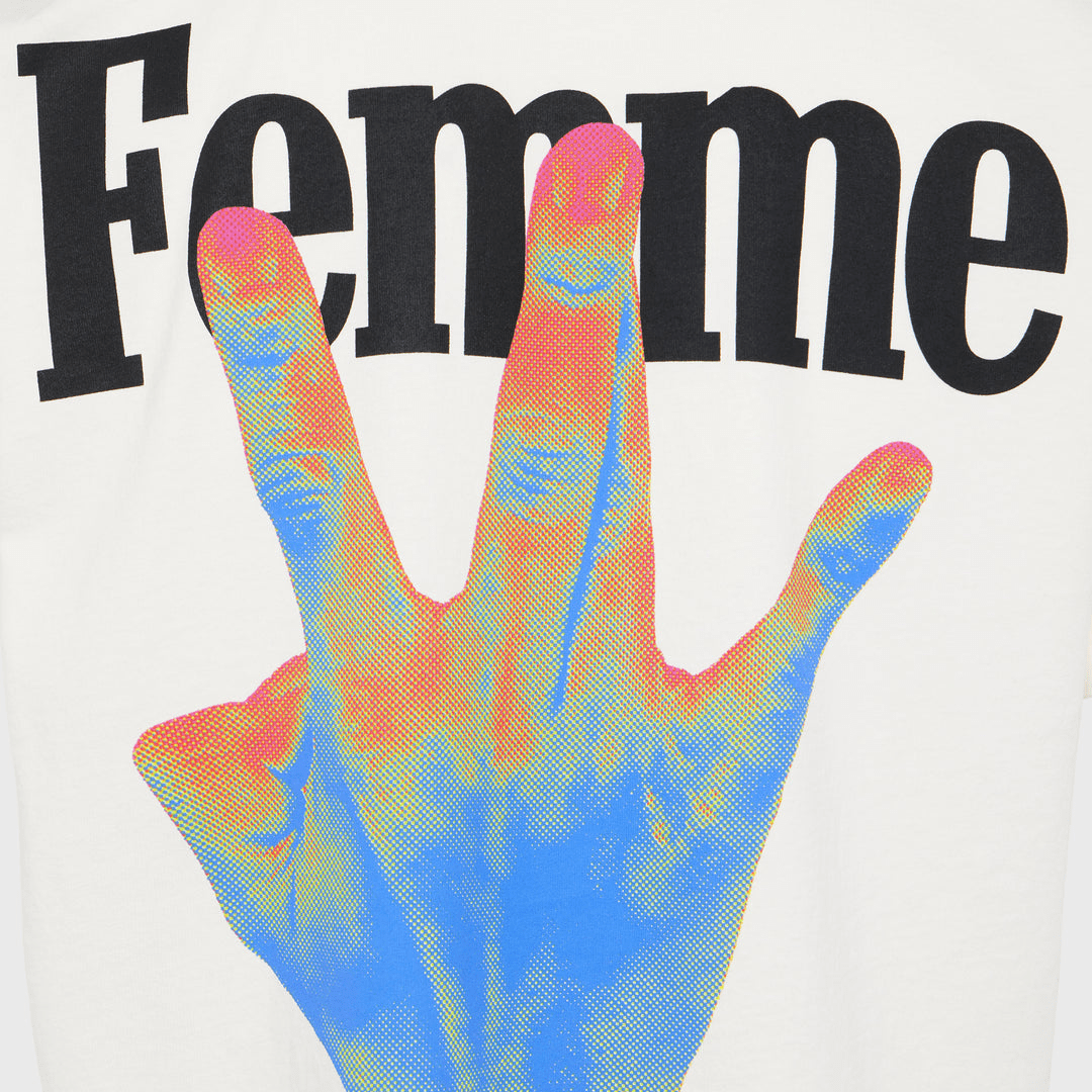 Men's Twisted Fingers T Shirt With Infrared