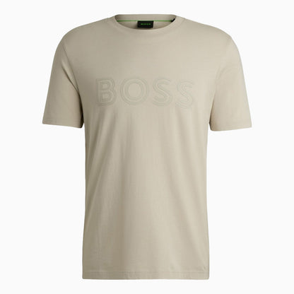 Men's Cotton Jersey Regular Fit T-Shirt With Logo Artwork