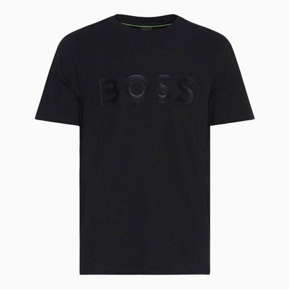 Men's Cotton Jersey Regular Fit T-Shirt With Mesh Logo