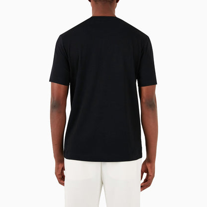 Men's Cotton Jersey Regular Fit T-Shirt With Mesh Logo