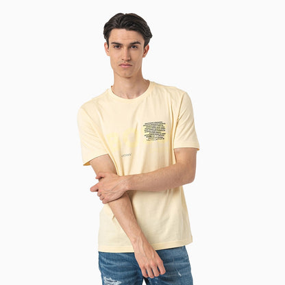 Men's Cotton Jersey Regular Fit T-Shirt With Signature Artwork