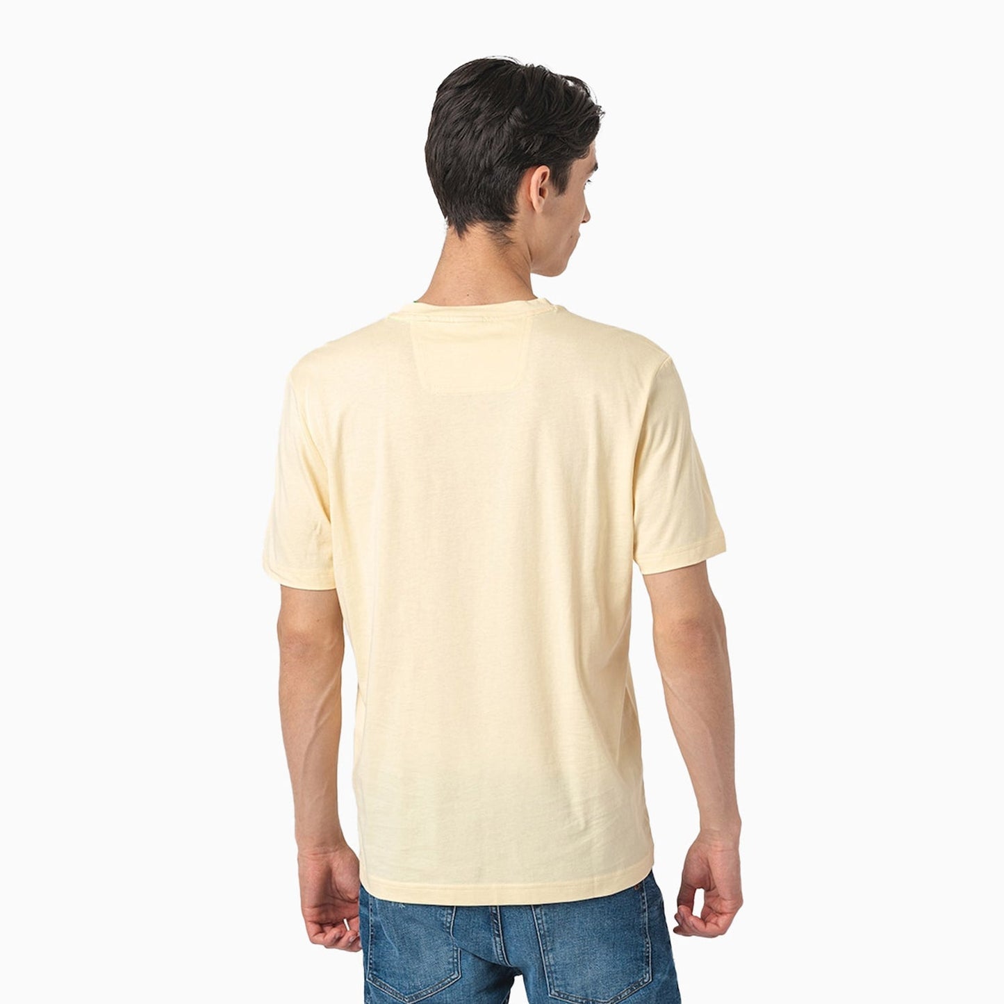 Men's Cotton Jersey Regular Fit T-Shirt With Signature Artwork