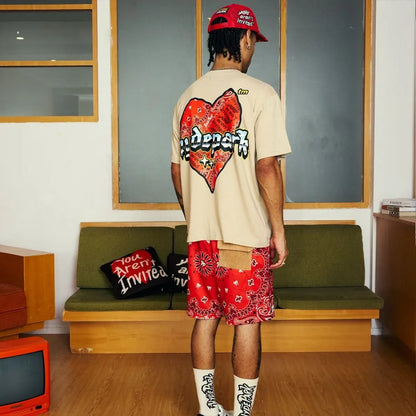 Men's Slab Heart Short Sleeve T-Shirt