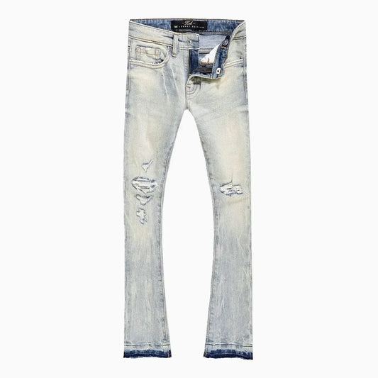 Kid's Attitude Stacked Denim Pant
