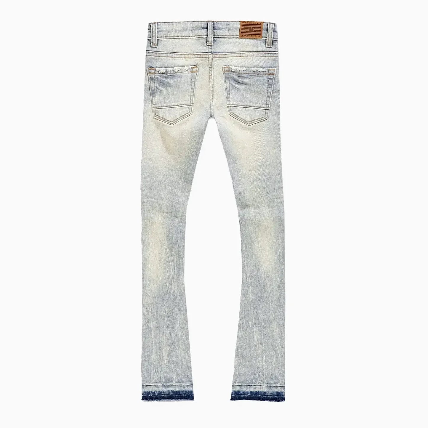 Kid's Attitude Stacked Denim Pant