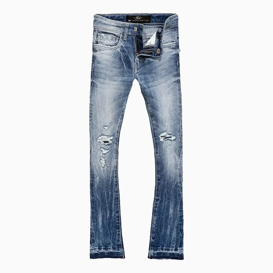 Kid's Attitude Stacked Denim Pant
