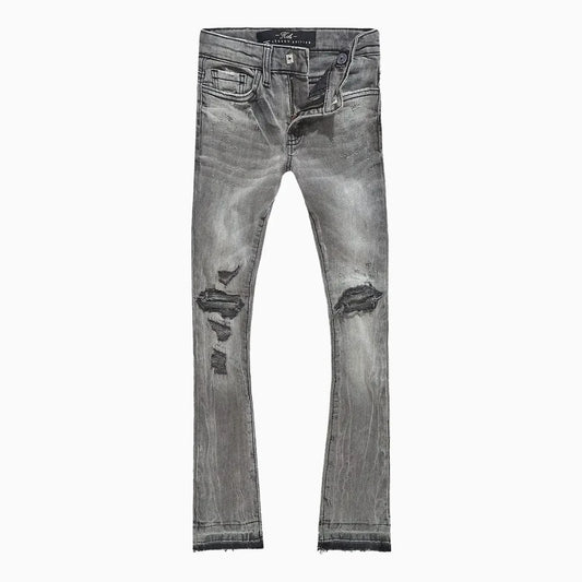 Kid's Attitude Stacked Denim Pant