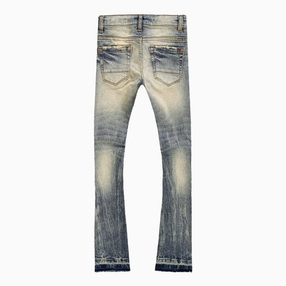 Kid's Attitude Stacked Denim Pant