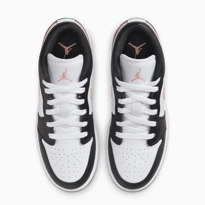 Kid's Air Jordan 1 Low "Black Rust Pink" Grade School