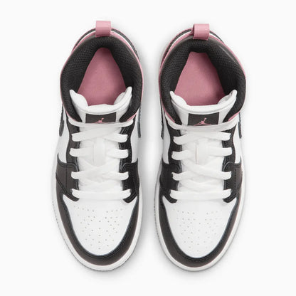 Kid's Air Jordan 1 Mid "Rust Pink Black" Pre-School