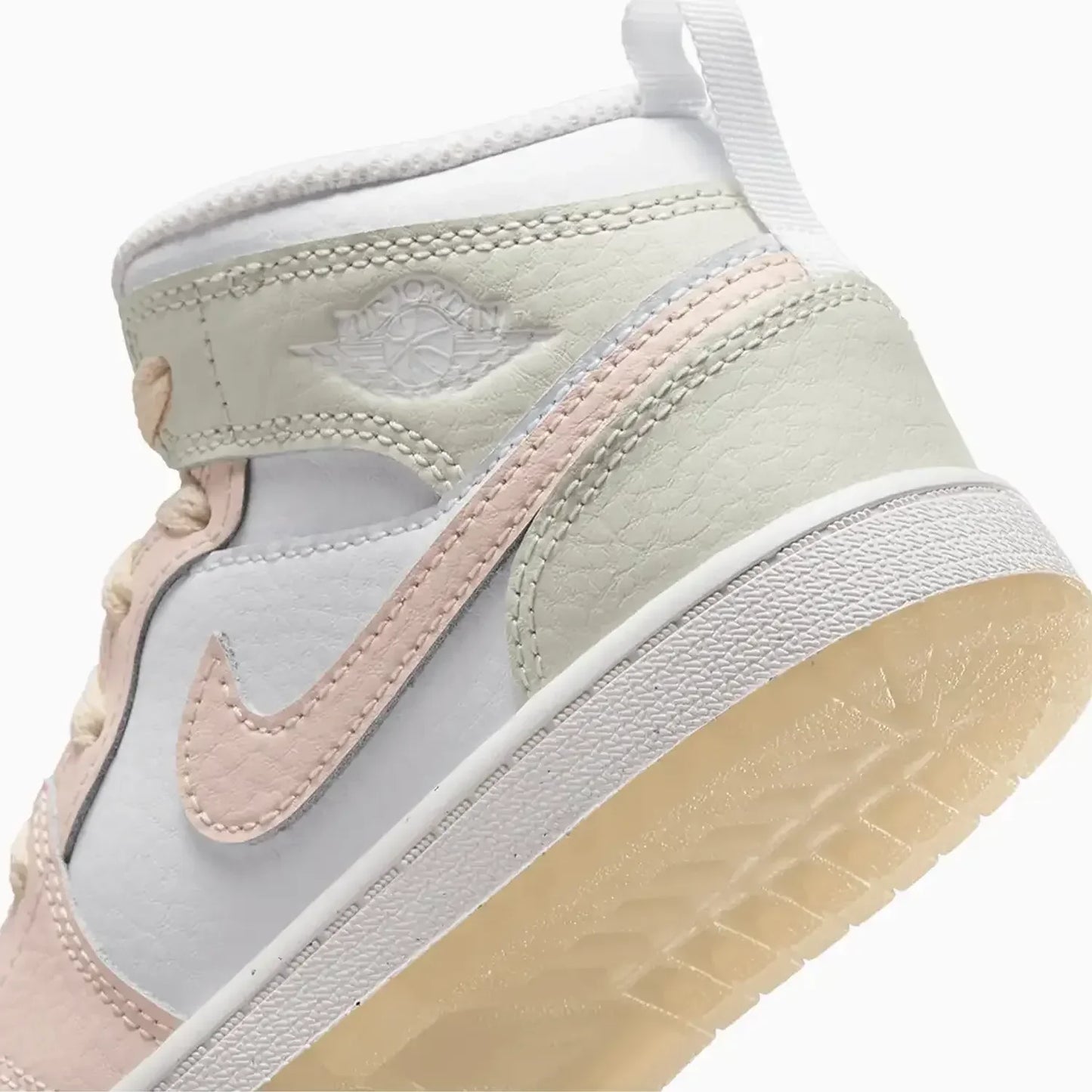 Kid's Air Jordan 1 Mid SE "Flamingo" Pre-School