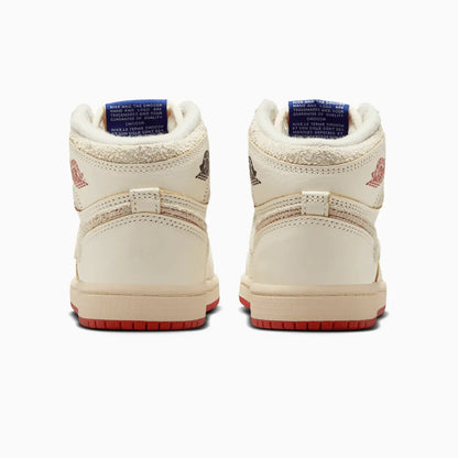 Kid's Air Jordan 1 Retro High OG "Rare Air Sail Cinnabar" Pre-School