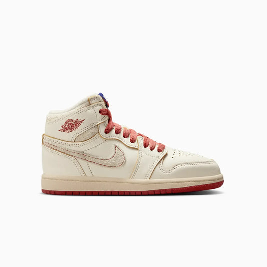 Kid's Air Jordan 1 Retro High OG "Rare Air Sail Cinnabar" Pre-School