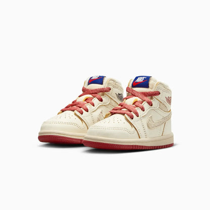 Kid's Air Jordan 1 Retro High OG "Rare Air Sail Cinnabar" Toddlers