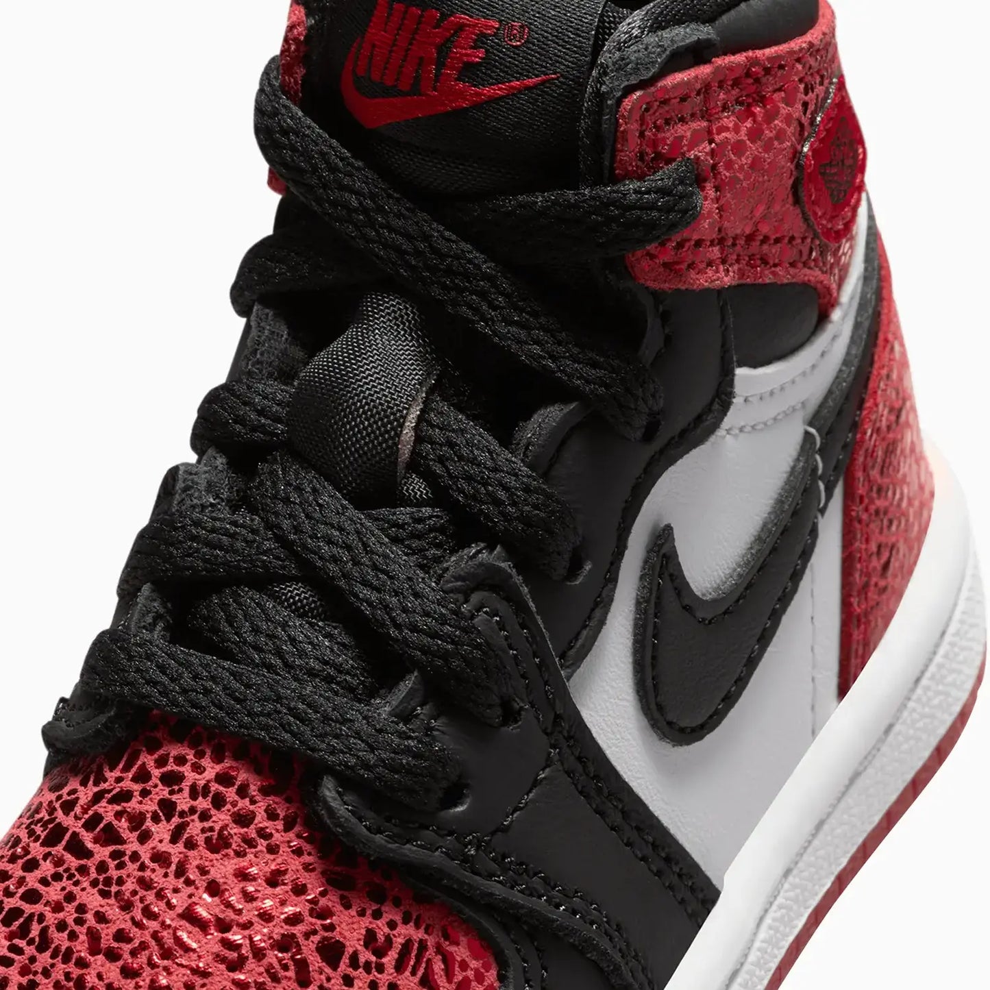 Kid's Air Jordan 1 Retro High OG "Ruby" Toddlers
