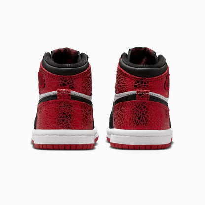 Kid's Air Jordan 1 Retro High OG "Ruby" Toddlers