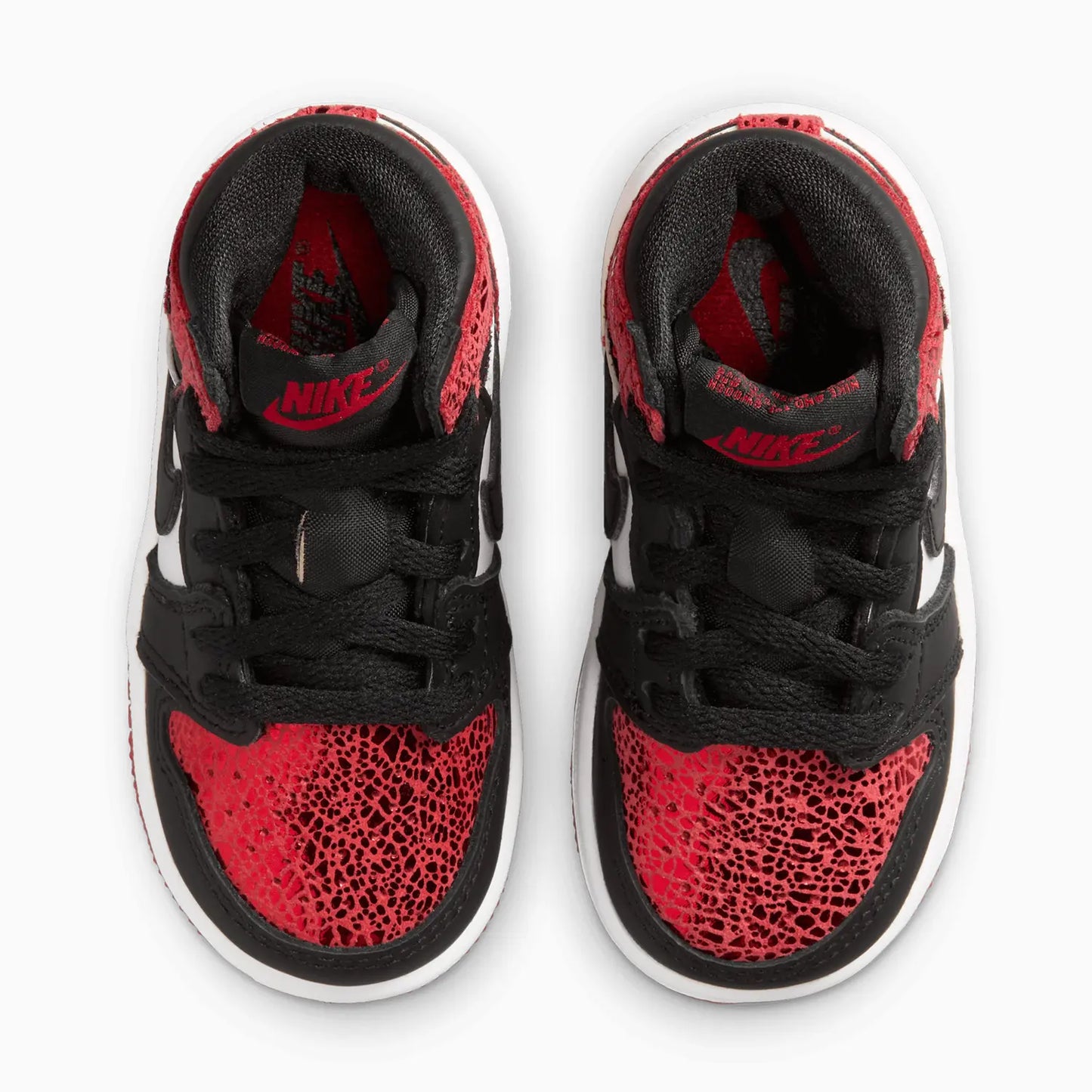 Kid's Air Jordan 1 Retro High OG "Ruby" Toddlers