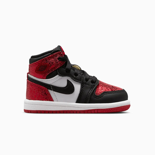 Kid's Air Jordan 1 Retro High OG "Ruby" Toddlers