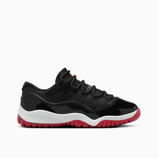 Kid's Air Jordan 11 Retro Low "Bred" Pre-School